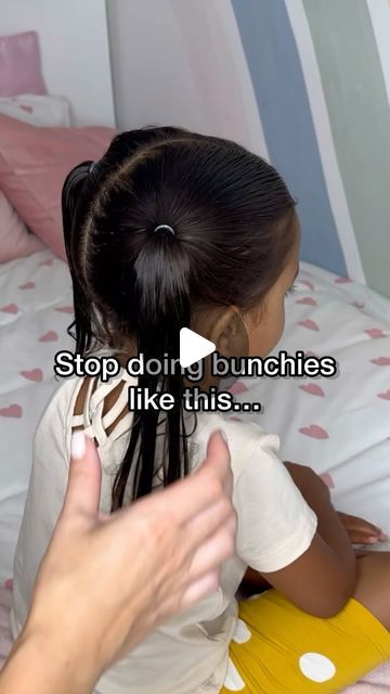 Nancy Amery on Instagram: "Why would you ever do regular bunchies when you could make bow bunchies instead 🎀

Comment ‘hair’ for the links to the products used. 

#hairbows #hairbow #bowtutorial #hairhack #cutehairstyles #girlshairstyles #toddlerhairstyles #pigtailhack #cutepigtails #pigtailhairstyle #bunchieshairstyle" 2 Bows Hairstyle, Bow Bun Hairstyle, Bow Bun, Easter Bunny Ears, Bow Hairstyle, Pigtail Hairstyles, Heatless Hairstyles, Bow Tutorial, Toddler Hair