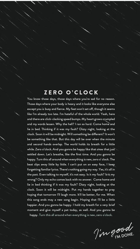 Zero O Clock, Bts Lyrics Quotes, Bts Song Lyrics, Kpop Quotes, Bts Wallpaper Lyrics, Jin Bts, Bts Lyric, Bts Quotes, Bts Playlist