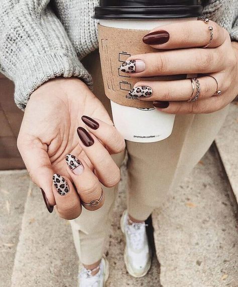 Winter Nails Gel, Subtle Nail Art, Cheetah Nails, Subtle Nails, Winter Nails Acrylic, Nail Design Inspiration, Best Nail Art Designs, Winter Nail Art, Winter Nail