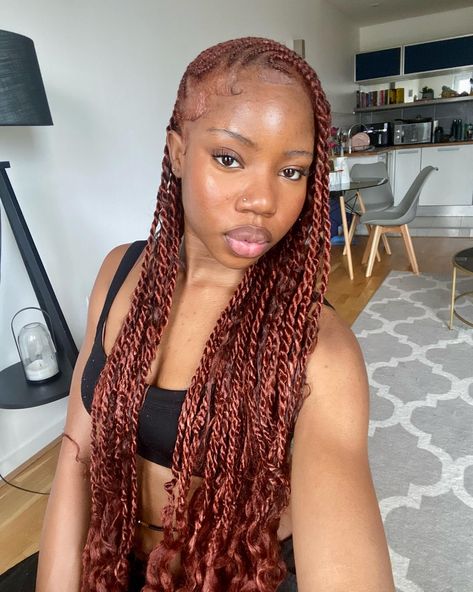 Fulani Twist, Peekaboo Braids, Cute Box Braids, Fairy Hair, Cute Box Braids Hairstyles, Pretty Braided Hairstyles, School Hairstyles, Locs Hairstyles, Box Braids Hairstyles