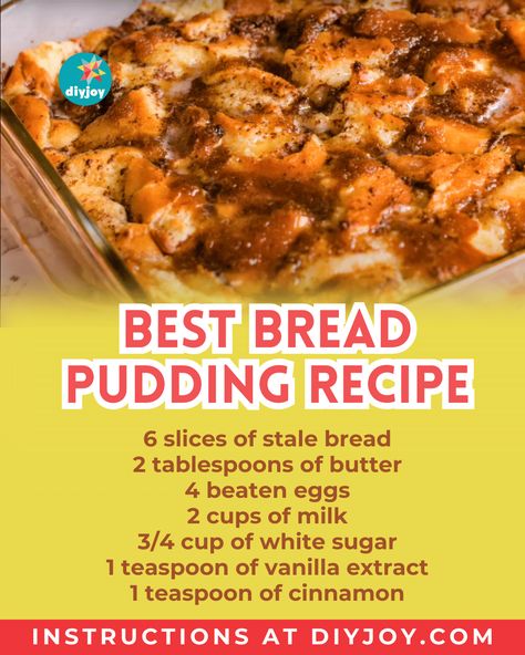 Jamaican Bread Pudding Recipe, Quick Bread Pudding, Wheat Bread Pudding, Hot Chocolate Pudding Recipe, Bread Pudding Recipe Crockpot, Bread Pudding Recipe With Vanilla Sauce, Slow Cooker Bread Pudding, Stale Bread Recipes, Bread Pudding Recipe Easy