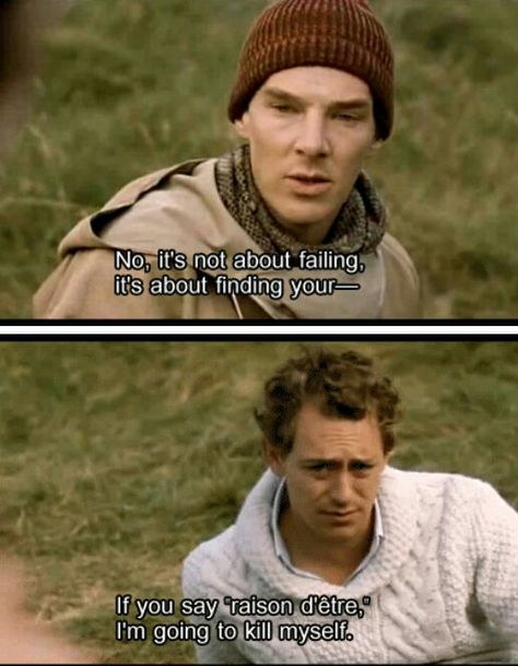 Haha i particulary loved this part..as for a while i was considering getting "raison detre" as a tattoo!! #thirdstar Raison Detre, Jj Feild, A Tattoo, Movie Quotes, Movies And Tv Shows, Movie Tv, Tv Shows, Finding Yourself, Tv