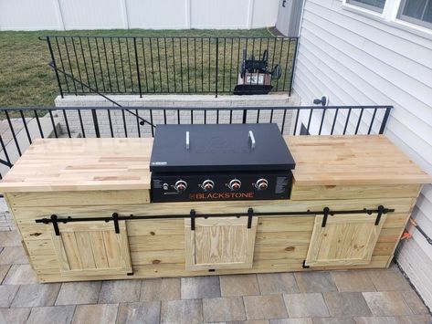 Patio Under Decks, Outdoor Kitchen Design Layout Grill Area, Carport Patio, Hot Tub Room, Outdoor Grill Station, Patio Grill, Kitchen Design Layout, Grill Table, Outdoor Kitchen Decor