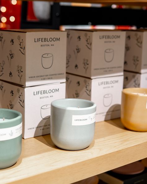 Read all about Lifebloom’s commitment to sustainability, creativity, and transparency 🌟 through use of 100% clean ingredients and noissue eco-packaging 🌱 in their brand feature. Read it here! Candle Bar, Eco Packaging, Candle Box, Clean Ingredients, Custom Candles, Concrete Decor, Scented Soy Candles, Handmade Candles, Custom Boxes