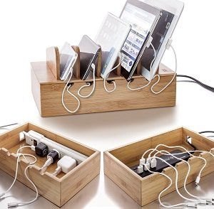 Desk Woodworking, Mobile Charging Station, Projek Kayu, Koti Diy, Charger Organizer, Basic Woodworking, Table Woodworking, Furniture Woodworking, Green Woodworking