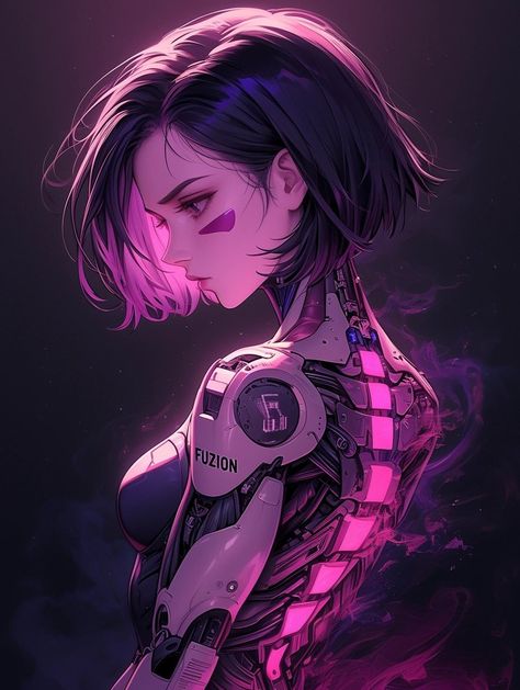 #gunnm - Recherche / X Michele Alves, Manga Portrait, Cyberpunk Inspiration, Alita Battle Angel Manga, Alita Battle Angel, Japanese Pop Art, Battle Angel Alita, Arte Grunge, Battle Angel