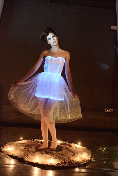 Luminous led light costume ballet tutu one piece dance dress Led Light Costume, One Piece Dance, Night Out Heels, Light Costume, Ladybug Tutu, Romantic Tutu, Fiber Optic Light, Light Up Dresses, Optic Fiber