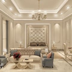 Daughter's bedroom classic style bedroom by de panache classic | homify Luxury Villa Design, Interior Design Dining, Modern Luxury Interior, Interior Design Dubai, Luxury Closets Design, Interior Design Dining Room, Luxury Bedroom Design, Stunning Interior Design, Modern Victorian