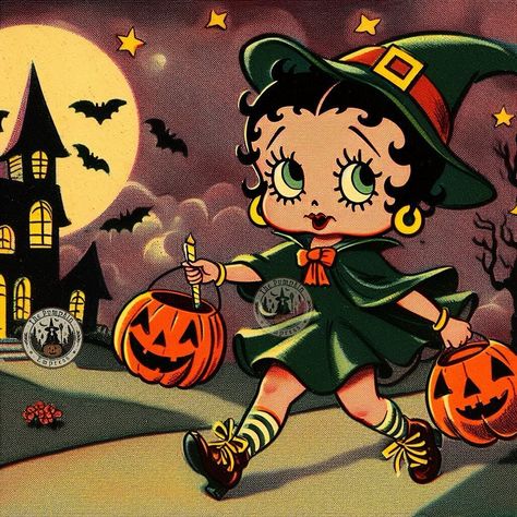 A Betty Boop Halloween 👠🎃 Betty Boop Halloween, Pooh Bear, Mickey Minnie Mouse, Betty Boop, Minnie Mouse, Hello Kitty, Kitty, Halloween, Quotes