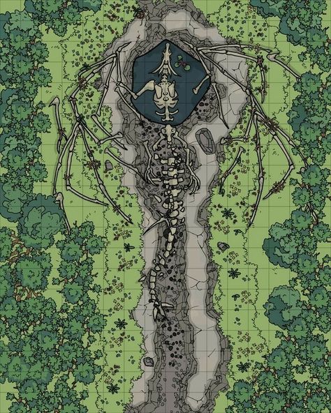 Dragon Skeleton, Fantasy City Map, Fantasy Map Making, Map Ideas, Rpg World, Dnd World Map, Bangunan Minecraft, Fantasy World Map, Campaign Ideas