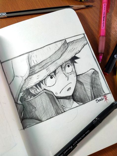 Art
Anime
Drawing
Luffy
Straw hat Drawings Of One Piece, Drawing Monkey D Luffy, Monkey D Luffy Drawing Pencil, Drawing One Piece Characters, One Piece Manga Drawing, Anime Luffy Drawing, One Piece Luffy Sketch, Anime Sketch Luffy, One Piece Characters Drawing