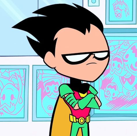 Robin Teen Titans Go, Robin Ttg, Robin Teen Titans, Teen Titans Go Characters, Titans Robin, Robin Icons, Teen Titans Go Robin, Teen Titans Robin, Cartoons Characters