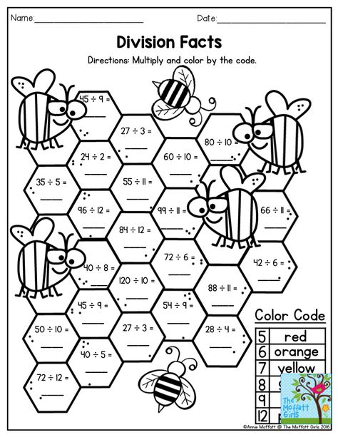 Grade 2 Division, Third Grade Division Worksheets, Division Worksheets Grade 3, Division Worksheets Grade 4, Division Facts Worksheets, 3rd Grade Division, Multiplication And Division Worksheets, Math Division Worksheets, Math Fact Worksheets