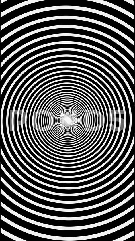 Black And White Hypnotic Spiral Hypnotic Spiral, Pop Music, Stock Video, Stock Footage, Black And White, Music, White, Black