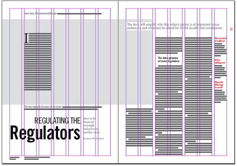 Capital Ideas magazine - Grid Shows Underlying Architecture of Pages | Flickr - Photo Sharing! Magazine Grid, Layout Editoriale, Mises En Page Design Graphique, Magazine Layout Inspiration, Newspaper Layout, 잡지 레이아웃, Page Layout Design, Book And Magazine Design, Magazine Layouts