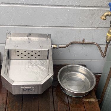 Outdoor Dog Water Station, Cattle Trough, Water Trough, Water Station, Dog School, Dog Bowl Stand, Dog Food Bowls, Dog Feeder, Pet Stuff