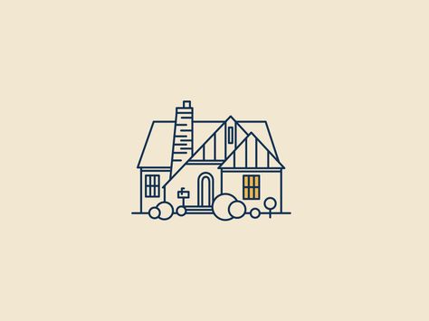 Home Illustration House, Cool Architecture, Local House, Illustration House, Steve Wolf, Home Illustration, Mascot Logo Design, House Illustration, Floral Illustration