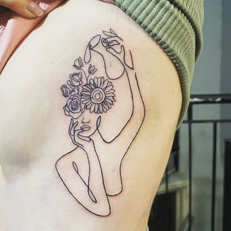 My newest tattoo from today! Watering Can Tattoo, Tattoo Klein, Take Care Of Your Mind, Shoulder Sleeve Tattoos, Health Tattoo, Self Love Tattoo, Unalome Tattoo, Minimalist Tattoos, Tattoo Designs And Meanings