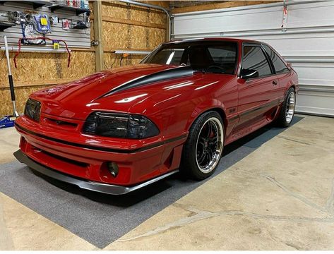 1990 Mustang, Foxbody Mustang 5.0, Foxbody Mustang, 93 Mustang, Fox Mustang, Friend Painting, Fox Body Mustang, Mercury Capri, Hot Hatch