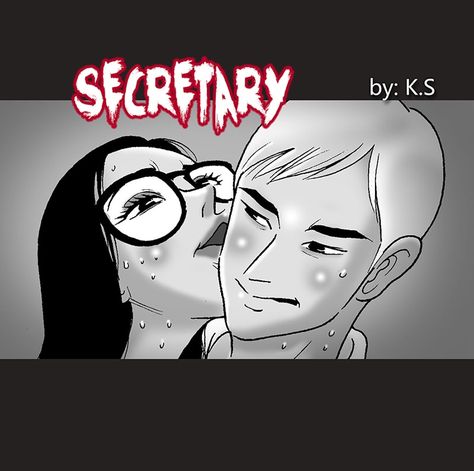 Secretary - image Silent Horror Comic Full, Silent Comic, Silent Horror Comics, Scary Comics, Silent Horror, Horror Comic, Tapas Comics, Best Comic Books, Community Series