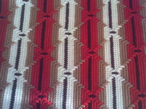 indian blanket afghan pattern | Timeless Creations: Navajo Afghan Motifs Afghans, Navajo Blanket, Navajo Pattern, Afghans Crochet, Crochet Pattern Instructions, Crochet Afghan Patterns Free, Indian Blankets, Crocheted Blanket, Crochet Afgans