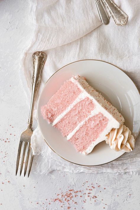 55 Valentine's Day Dessert and Drink Ideas | foodiecrush.com Deserts Aesthetic Food, Birthday Cake Food Photography, Pink Cake Photography, Slice Of Cake Photography, Slice Cake Photography, Valentine Food Photography, Pink Food Photography, Cake Photography Styling Ideas, Dessert Photography Ideas