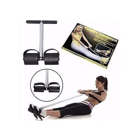 Exercise away unwanted inches in a work-out that takes just a few minutes each day and get that delightful figure you have always desired. Enjoy the flat, firm stomach you have always wanted. Our tummy trimmer is portable, durable and affordable. This tummy trimmer is ideal for trimming and strengthening your arms, legs, hips and thighs. A product of real quality with you all over the year. Order this Tummy Trimmer online from Jumia Kenya and have it delivered straight to your doorstep Tummy Trimmer Exercises, Membakar Lemak Perut, Tummy Trimmer, Latihan Dada, Flatten Tummy, Tummy Shaper, Waist Trimmer, Pull Up Bar, Fitness Tools