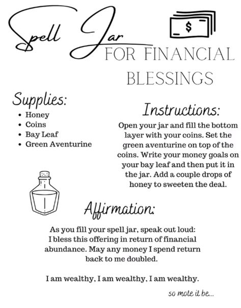 Financial Prosperity Spell, Financial Abundance Spell, Persephone Devotion, Financial Spells, Witchy Cabinet, Business Spell, Financial Blessing, Money Spells Magic, Ritual Oils