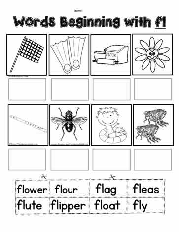 Fl Blends Worksheet, Fl Worksheet, Consonants Blends, Word Blends, Blend Sounds, Blends Activities, Blends Worksheets, Word Boxes, Literacy Centers Kindergarten