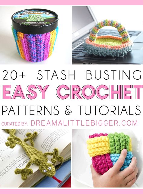 Stash Busting Crochet, Knitting Needle Conversion Chart, One Skein Crochet, Yarn Ideas, Knitted Teddy Bear, Easy Knitting Projects, Crochet Geek, Easy Crochet Projects, Knitting Needles Sizes