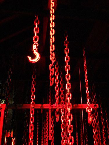 Chains of misery | Anselmo Portes | Flickr Red Aesthetic Grunge, Red Lights, Red Rooms, Arte Obscura, Red Wallpaper, Arte Horror, The Ceiling, Destiel, Red Aesthetic