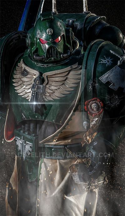 40k Cosplay, Dark Vengeance, Warhammer Dark Angels, Dark Angels 40k, 40k Warhammer, Dark Angels, Anime Monsters, Warhammer 40k Art, Warhammer 30k