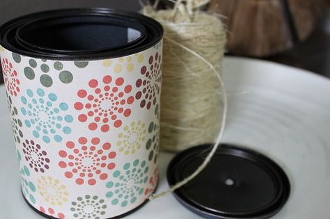 Twine Dispenser, Diy Organization Hacks, Dispenser Diy, Twine Diy, Cheap Organization, My Boards, Organizing Hacks, Oh Yes, Easy Organization