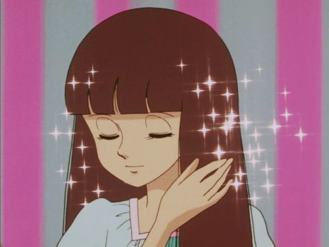 Tokimeki Tonight, Old Animation, 80s Anime, Floral Tattoo Design, Cartoon World, Old Anime, Anime Screenshots, 90s Anime, Aesthetic Gif