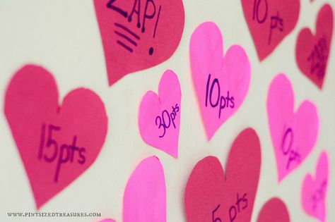 Heart Zap Game for Kids Zap Game, Vday Party, School Party Games, Kids Valentine Party, Bus Games, Bless Your Heart, Friendship Party, Game For Kids, Valentines Party