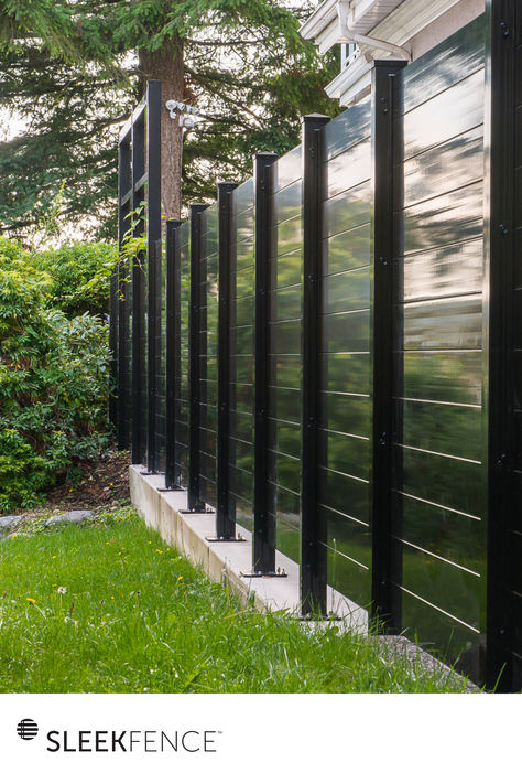 Elevate your outdoor space with SleekFence, featuring a chic horizontal design that exudes contemporary sophistication. Crafted from heavy-duty aluminum, this black modern fence seamlessly blends durability with high-end style. Perfect for those who demand the best in luxury and design. Transform your boundaries with SleekFence and make a lasting impression. 🌟 #HorizontalDesign #LuxuryLiving #ModernAesthetics Aluminum Fencing, Black Fence, Horizontal Design, Horizontal Fence, Aluminum Fence, Modern Fence, Modern Aesthetics, Modern Elegance, Luxury Living