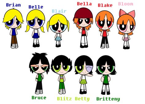 Ppg x rrb children Ppg X Rrb, Powerpuff Girls D, Rowdyruff Boys, Ppg And Rrb, Anime Vs Cartoon, Power Puff, Black Anime Characters, Powerpuff Girls, Teen Titans