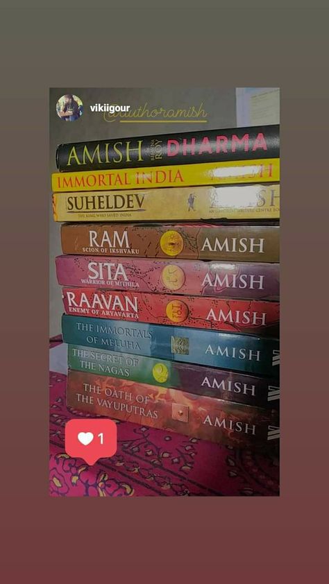 Meluha Book, Shiva Triology, Immortals Of Meluha, Amish Tripathi, The Immortals Of Meluha, Mythology Books, Best Self Help Books, Instagram Picture Quotes, Library Aesthetic