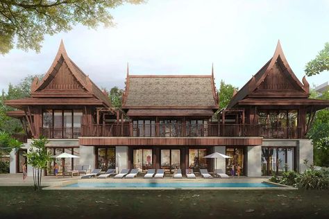 The 62 Best New Hotels That Opened in 2022 - InsideHook Thai House Traditional, Khmer House, House Traditional, Brand Portfolio, Sims World, Sims 4 Build Ideas, Thai House, Thailand Art, Park Hyatt