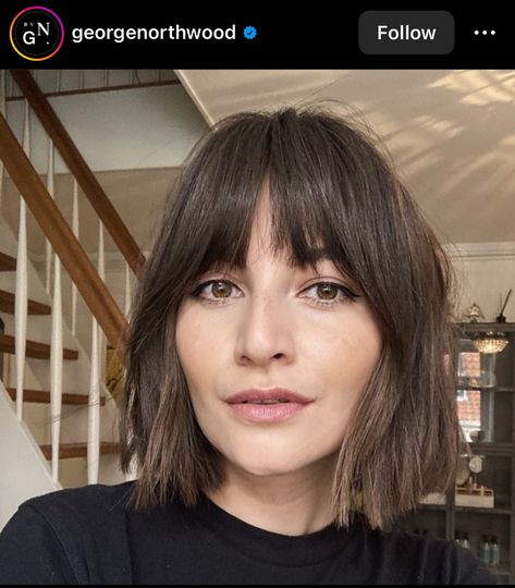 Bob French Bangs, Midi Bob With Bangs, Midi Bob Haircut With Bangs, French Bob Straight Hair, French Bob Haircut With Bangs, Bob With Fringe Fine Hair, Midi Haircut, Razor Bob, Bob Straight Hair