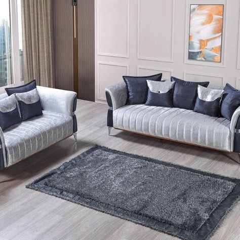 Transform your living room into a sanctuary of modern elegance with our Leina Ivory Coffee Velvet Living Room Set. Experience luxurious comfort with plush velvet upholstery and sleek design. Elevate your home decor with this sophisticated ensemble that exudes style and refinement. Redefine your living space with the epitome of modern luxury. Shop now and indulge in unmatched comfort and elegance! 🛋️✨ #ModernLivingRoom #VelvetFurniture #LuxuryLiving #HomeDecor #InteriorDesign #LivingRoomSet #... Sofa Colour Combinations, Sofa Colour, Grey Velvet Sofa, Velvet Living Room, Sofa And Loveseat Set, Sofa Loveseat, Living Room Bookcase, Nursery Furniture Sets, Sofa Colors