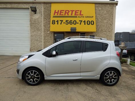 NEW SPARKY! Nothing Old About this Super-Cute & Fuel Efficient 2014 #Chevrolet #Spark 2LT #Hatchback with Auto; Heated Seats; Bluetooth; Just 14K Miles & a Clean CARFAX for Only $8,990! -- http://hertelautogroup.com/2014-Chevrolet-Spark/Used-Hatchback/FortWorth-TX/10677612/Details.aspx  #chevroletspark #fordfiesta #kiario #cutecar #funcar #firstcar #carshopping #usedcar Chevrolet Spark, Kia Rio, Heated Seat, First Car, Car Shop, Fuel Efficient, Cute Cars, Fuel, Dream Cars