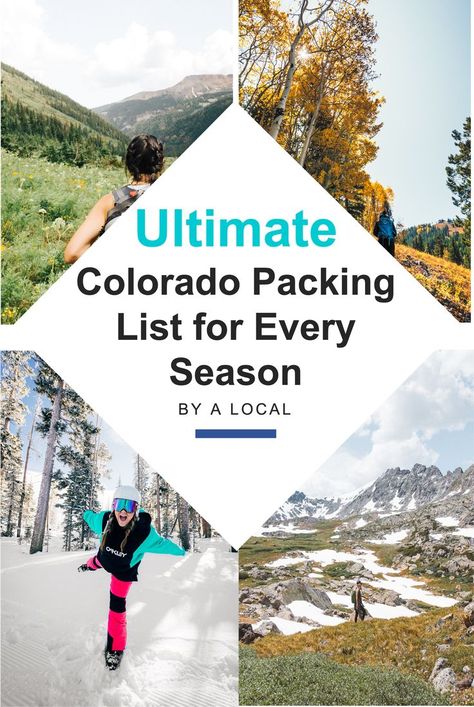 Picture of Colorado seasons Colorado Road Trip Packing List, Colorado May Outfits, Denver Colorado September Outfits, Durango Colorado Fall Outfits, Colorado Hiking Packing List, Spring Colorado Outfits, What To Pack For Denver Colorado Fall, Denver Packing List Spring, Colorado Fall Packing List