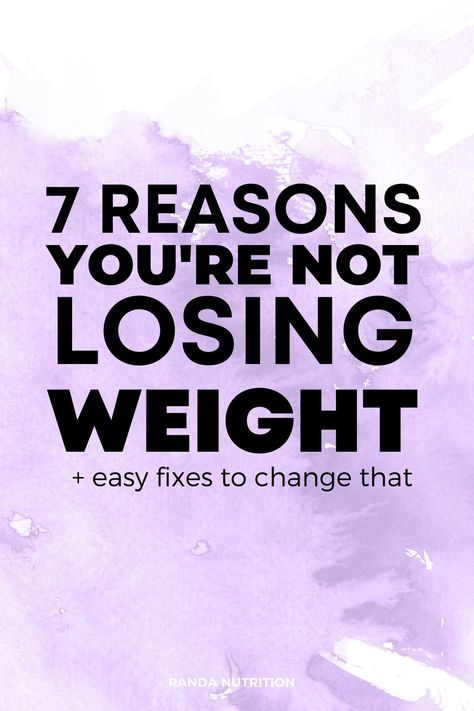 Have you hit a weight loss plateau? Have you been eating healthy foods, staying consistent with workouts but not seeing results? Here are 7 Reasons Why You're Not Losing Weight. #healthtips #nutrition Weight Plateau, Eating Healthy Foods, Staying Consistent, Not Losing Weight, Start Losing Weight, Diet Drinks, Well Balanced Diet, Help Losing Weight, Eating Healthy