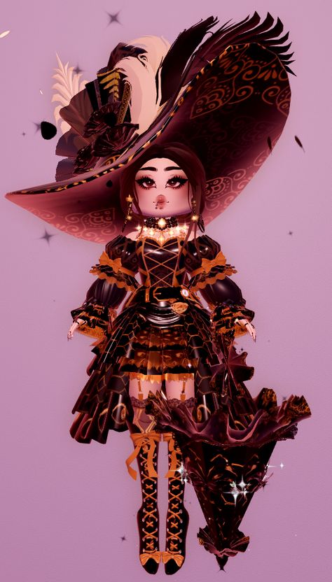 Steampunk Rh Outfit, Steampunk Outfits Royale High, Royale High Whimsy Witch Outfits, Royale High Misunderstood, Royal High Steampunk Outfit, Elegant Royale High Outfits, Royale High Goddess Outfits, Steampunk Style Royale High, Royale High Witch Outfits