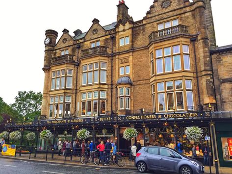 Betty’s Tea Room in Harrogate North East England, North East, Tea Room, Yorkshire, Storytelling, Street View, England, Tea, Travel