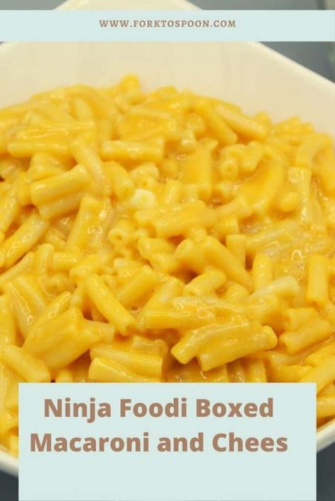 Rice In A Ninja Foodi, Ninja Foodi Recipes Mac And Cheese, Ninja Foodi Macaroni And Cheese, Box Mac And Cheese In Instapot, Instant Pot Cheeseburger Macaroni, Cooking Macaroni, Kraft Mac And Cheese Recipe, Kraft Dinner, Ninja Cooking System Recipes