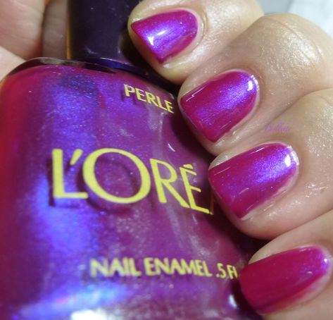 Paillette: a little nail polish journal: L'Oreal's Luminous Offering 90s Nail Polish, 80s Nails 1980s, 1980s Nails, Juicy Nails, Vintage Nail Polish, Maybelline Nail Polish, Mail Polish, 1980s Memories, 1980s Theme