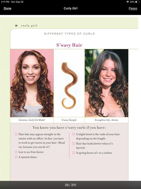 Curly Vs Wavy Hair, Hair Curl Type Chart, Wavy Hair Types Chart, Boticelli Curls, Botticelli Curls, Curly Hair Infographic, Different Types Of Curls, Wavy Curls, Curly Hair Problems