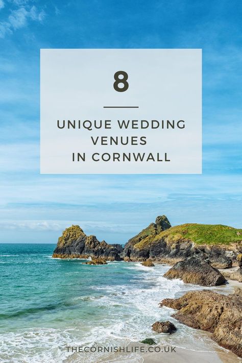 Looking for quirky, outdoors venues for a unique wedding or ‘wedfest’ in Cornwall? Check out this list! | #WeddingVenuesUK #UKWeddingVenues #CornwallWeddings #CornishWeddings Cornish Beach Wedding, Cornwall Wedding Venues, Cornwall Beach Wedding, Cornish Wedding Ideas, Cornish Wedding, Low Key Wedding, Cornwall Wedding, Cornish Beaches, Cornwall Beaches